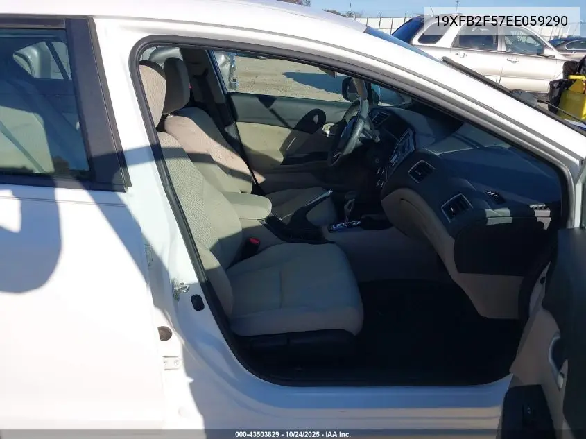 19XFB2F57EE059290 2014 Honda Civic Lx