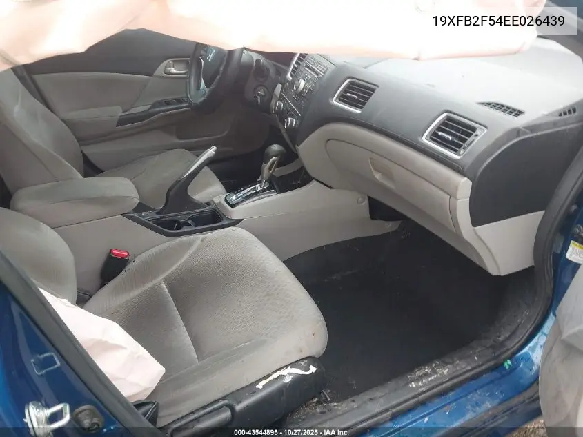 19XFB2F54EE026439 2014 Honda Civic Lx