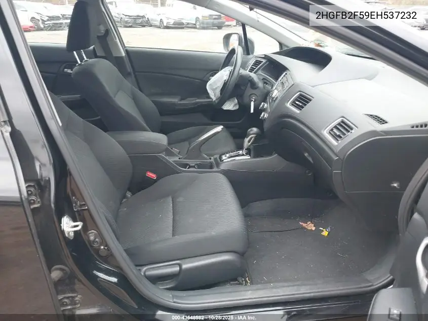 2HGFB2F59EH537232 2014 Honda Civic Lx