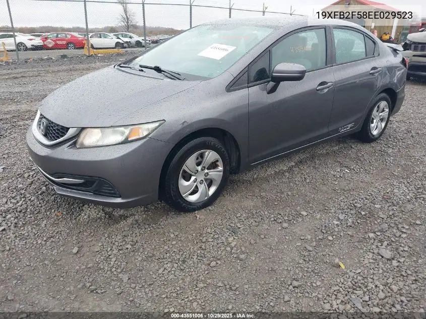 19XFB2F58EE029523 2014 Honda Civic Lx