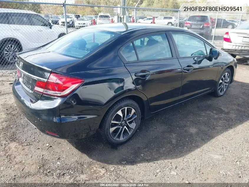2HGFB2F80EH509541 2014 Honda Civic Ex