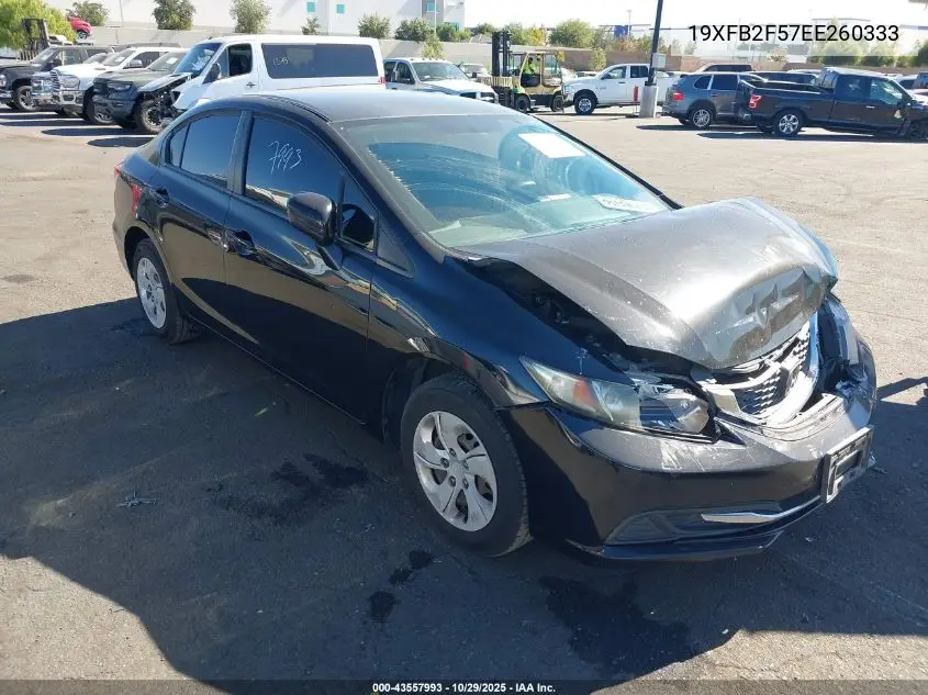 19XFB2F57EE260333 2014 Honda Civic Lx