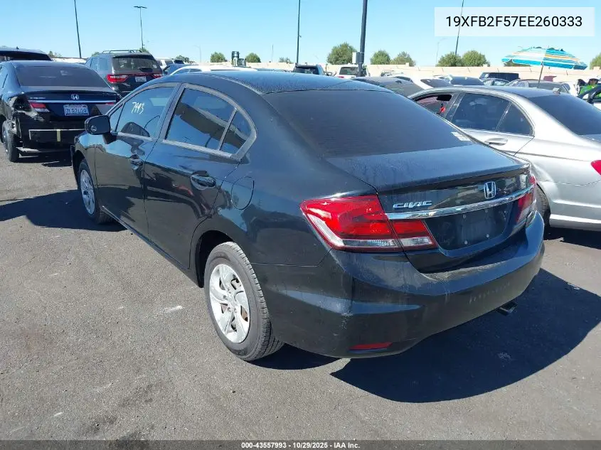 19XFB2F57EE260333 2014 Honda Civic Lx