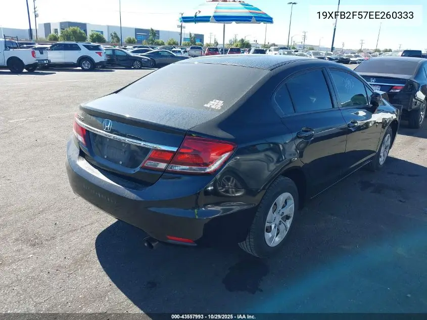 19XFB2F57EE260333 2014 Honda Civic Lx