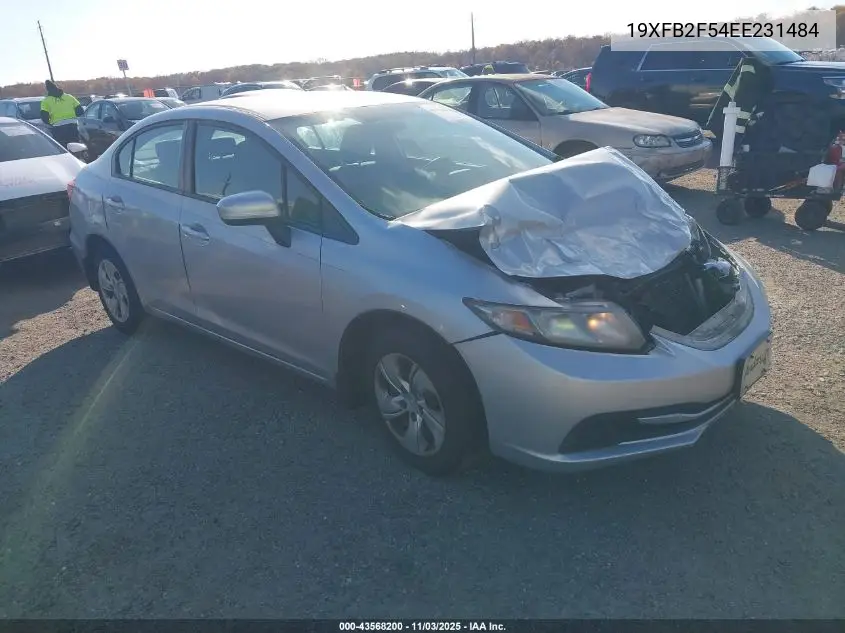19XFB2F54EE231484 2014 Honda Civic Lx