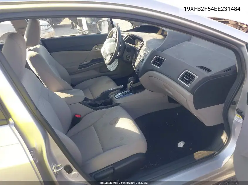 19XFB2F54EE231484 2014 Honda Civic Lx