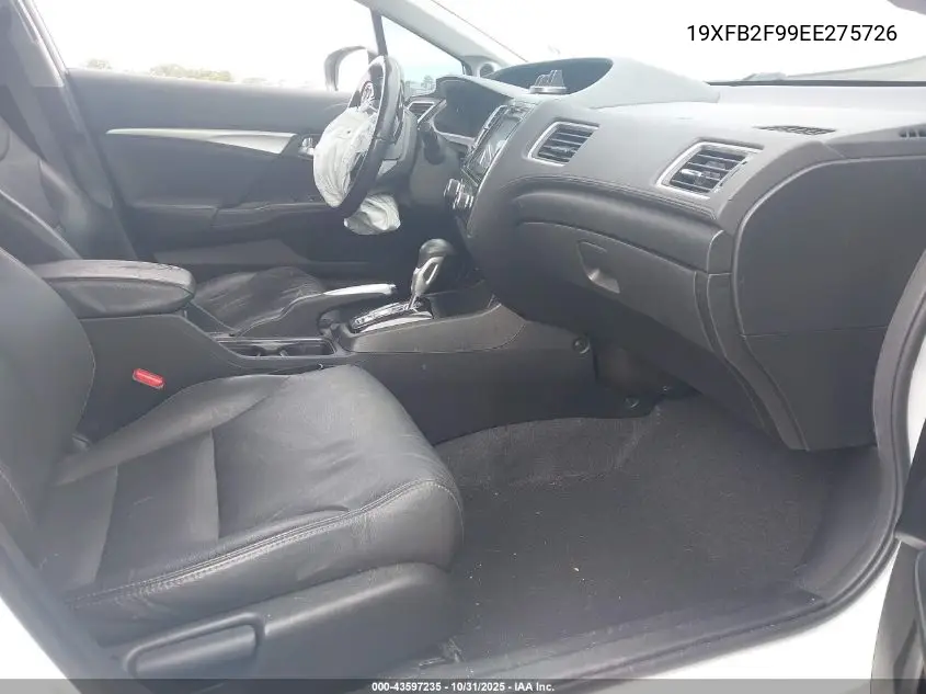 19XFB2F99EE275726 2014 Honda Civic Ex-L