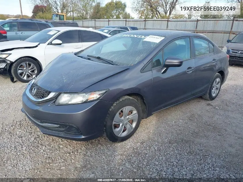 19XFB2F59EE039249 2014 Honda Civic Lx