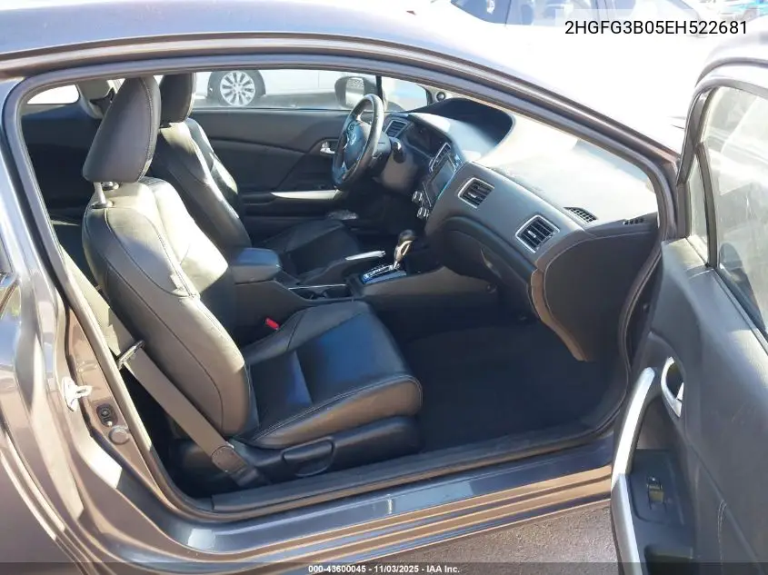 2HGFG3B05EH522681 2014 Honda Civic Ex-L