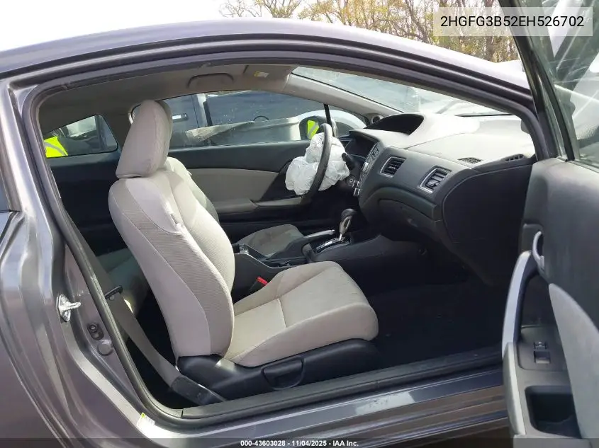 2HGFG3B52EH526702 2014 Honda Civic Lx