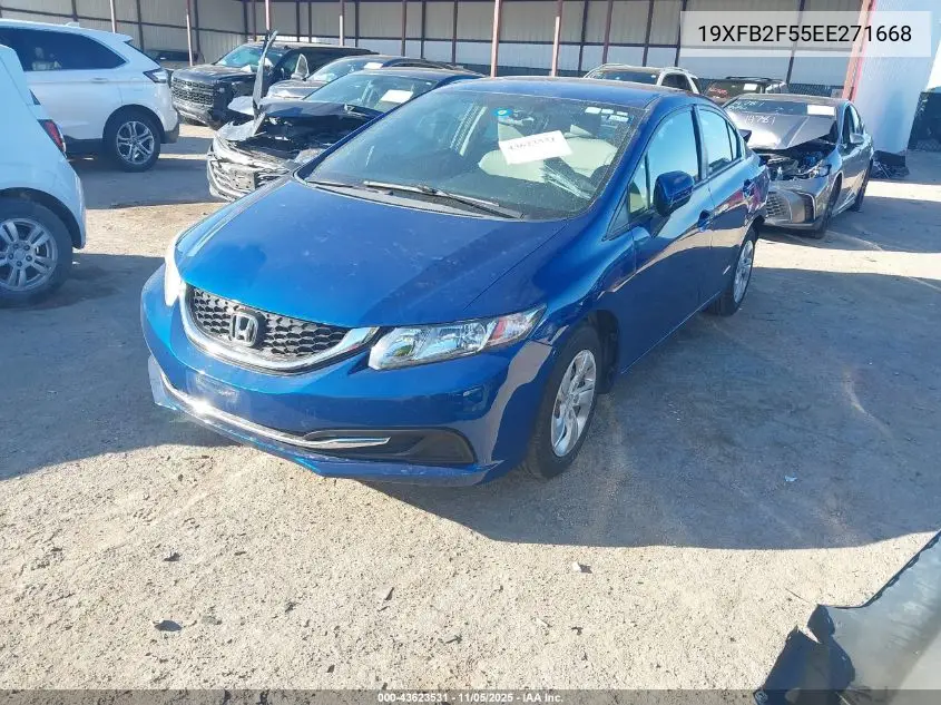 19XFB2F55EE271668 2014 Honda Civic Lx