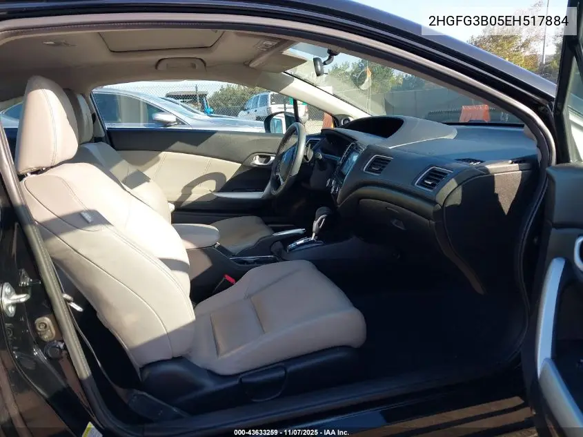 2HGFG3B05EH517884 2014 Honda Civic Ex-L