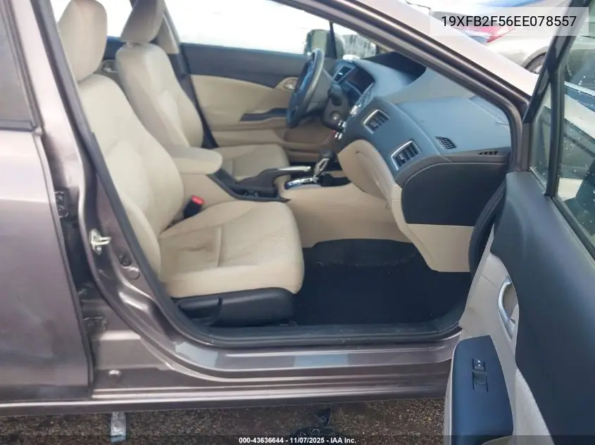 19XFB2F56EE078557 2014 Honda Civic Lx