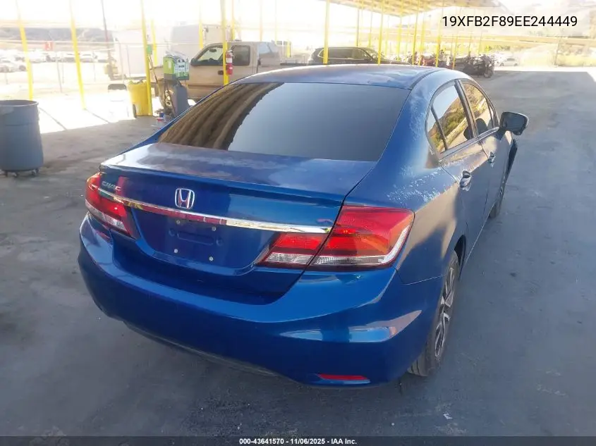 19XFB2F89EE244449 2014 Honda Civic Ex
