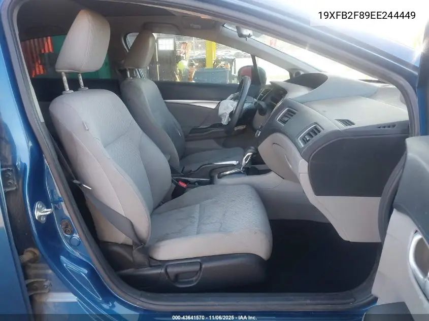 19XFB2F89EE244449 2014 Honda Civic Ex