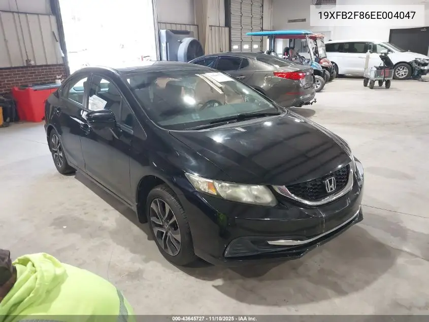 19XFB2F86EE004047 2014 Honda Civic Ex