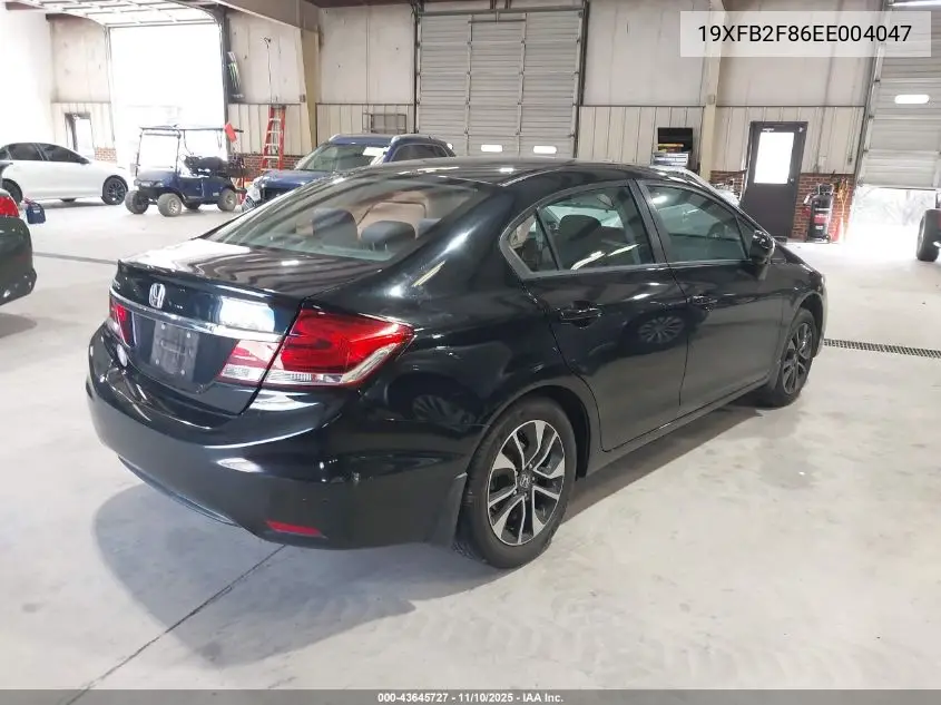 19XFB2F86EE004047 2014 Honda Civic Ex