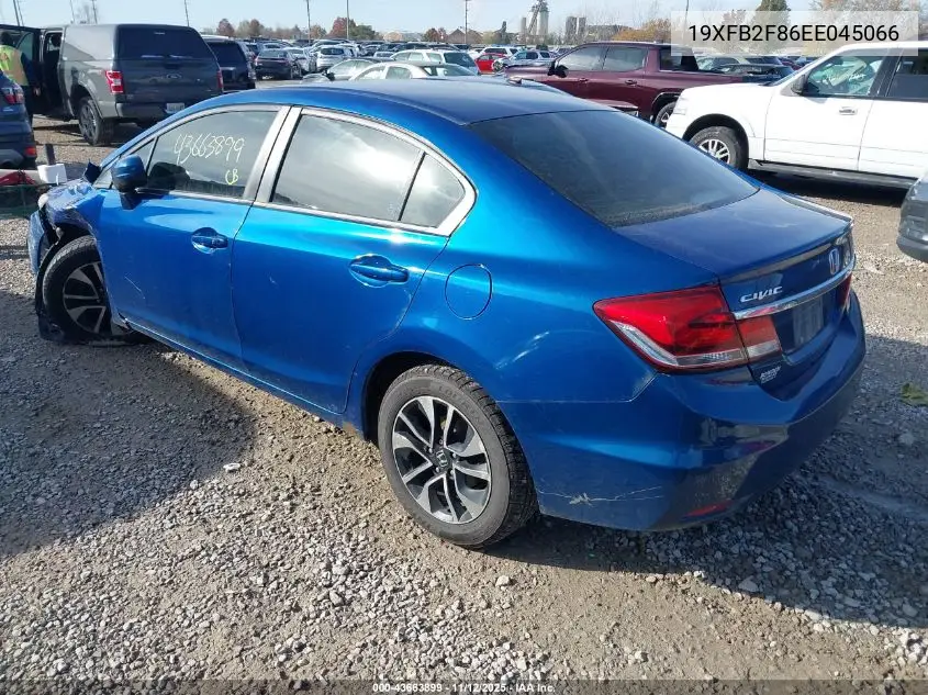 19XFB2F86EE045066 2014 Honda Civic Ex