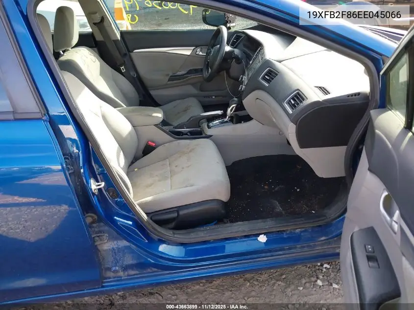 19XFB2F86EE045066 2014 Honda Civic Ex