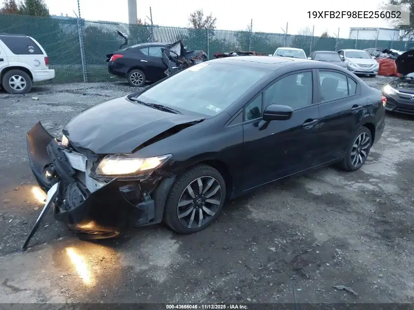 19XFB2F98EE256052 2014 Honda Civic Ex-L
