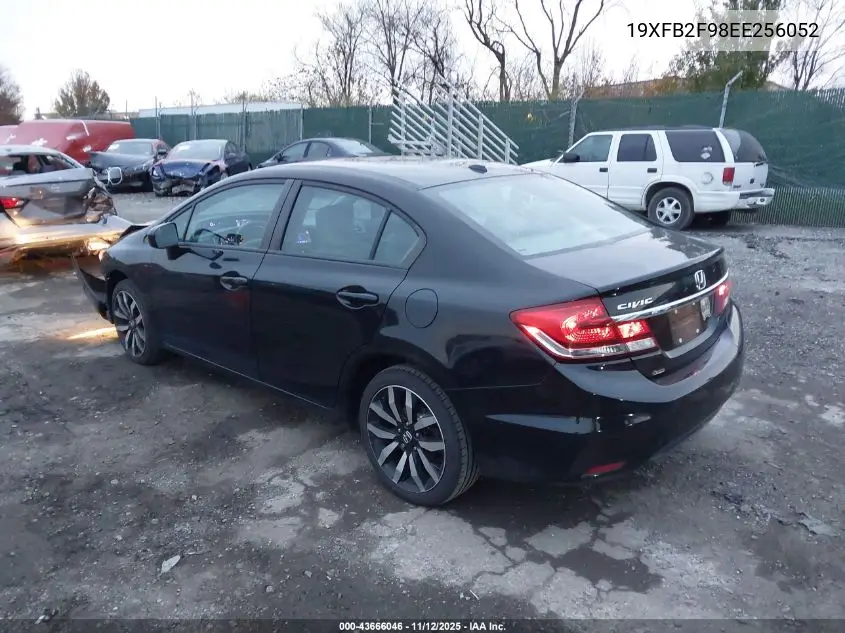 19XFB2F98EE256052 2014 Honda Civic Ex-L