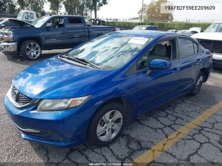 19XFB2F59EE209609 2014 Honda Civic Lx