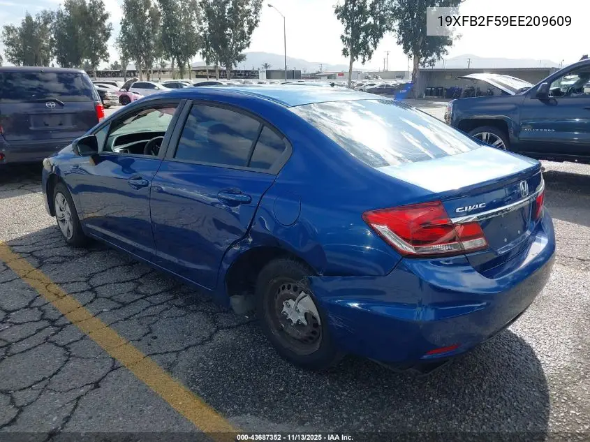 19XFB2F59EE209609 2014 Honda Civic Lx