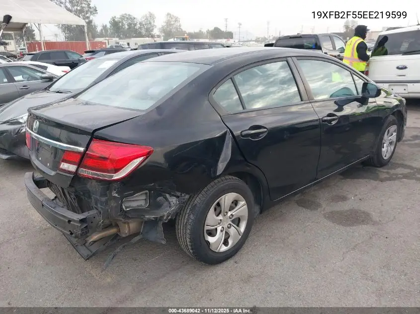 19XFB2F55EE219599 2014 Honda Civic Lx