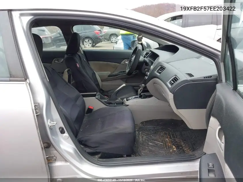 19XFB2F57EE203422 2014 Honda Civic Lx