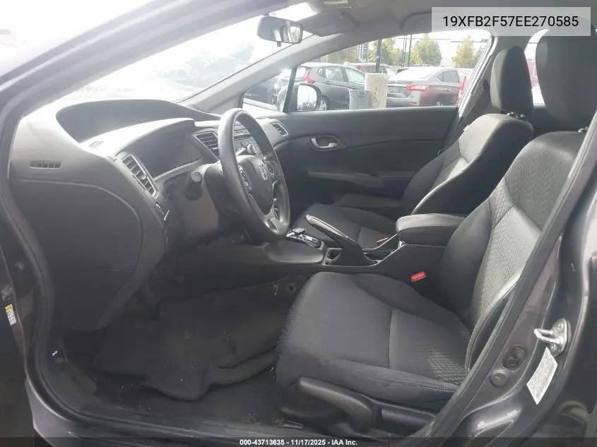 19XFB2F57EE270585 2014 Honda Civic Lx