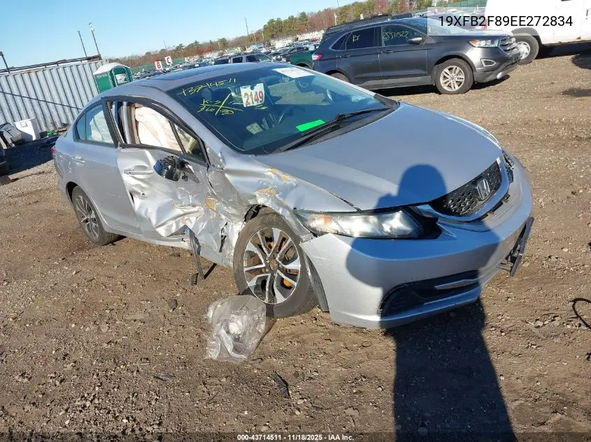 19XFB2F89EE272834 2014 Honda Civic Ex