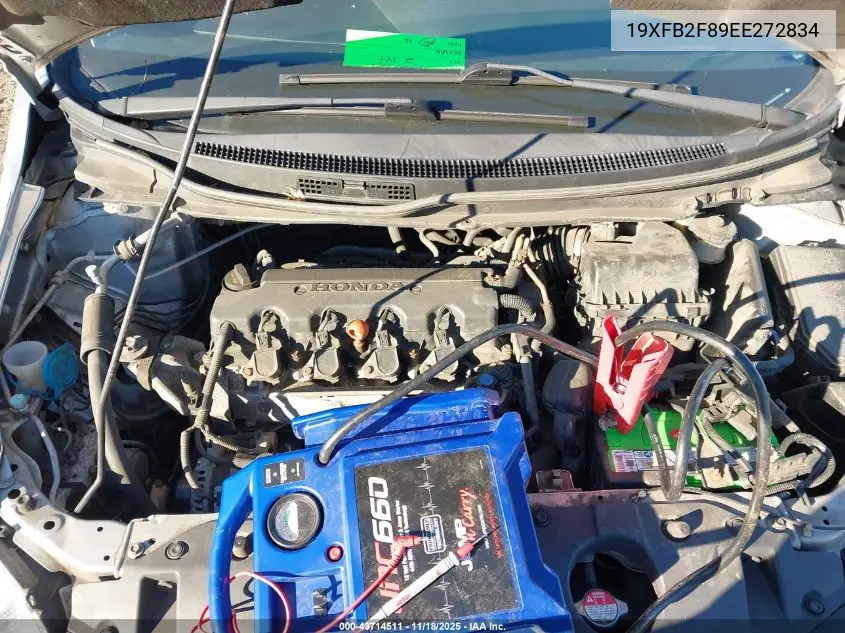 19XFB2F89EE272834 2014 Honda Civic Ex
