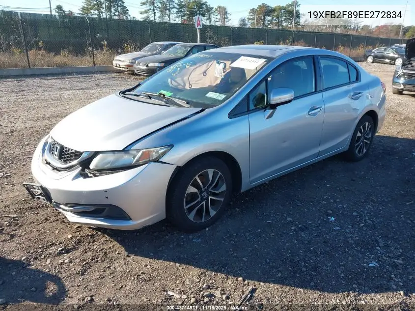 19XFB2F89EE272834 2014 Honda Civic Ex