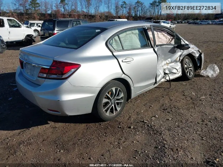19XFB2F89EE272834 2014 Honda Civic Ex