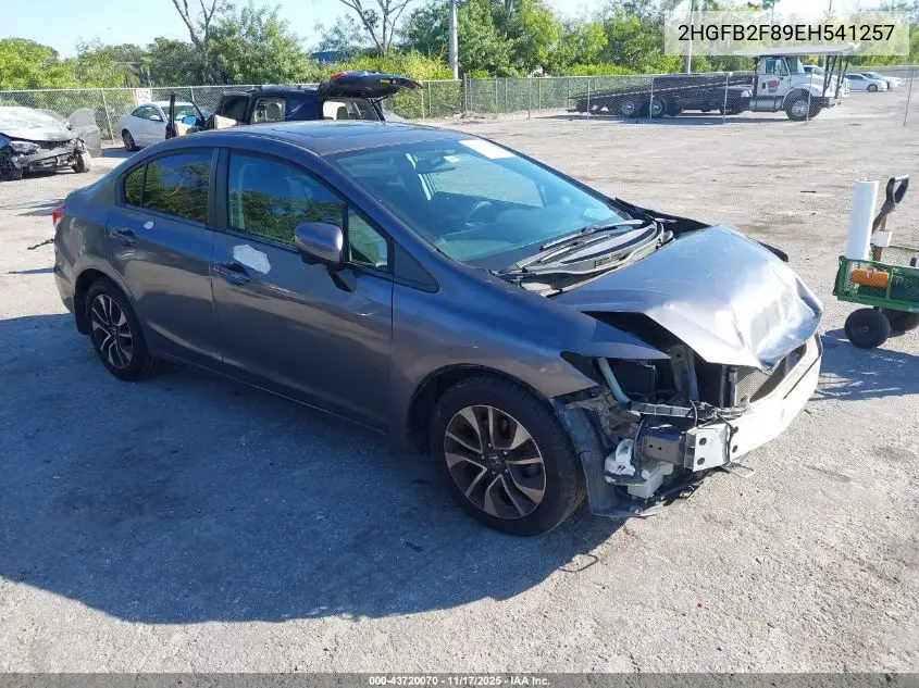 2HGFB2F89EH541257 2014 Honda Civic Ex