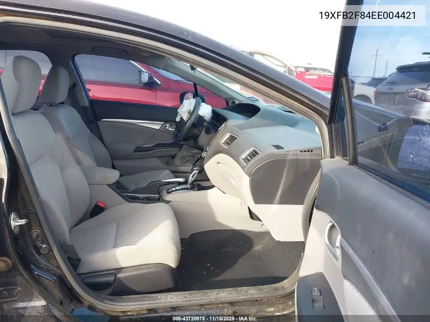 19XFB2F84EE004421 2014 Honda Civic Ex