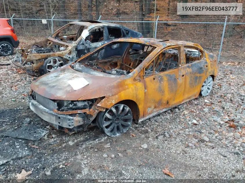 19XFB2F96EE043777 2014 Honda Civic Ex-L