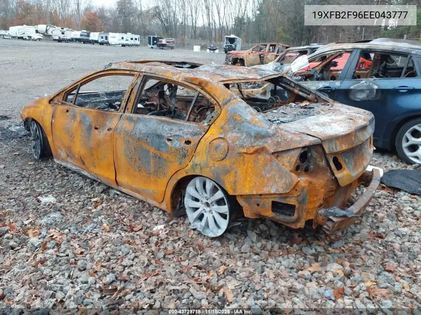 19XFB2F96EE043777 2014 Honda Civic Ex-L