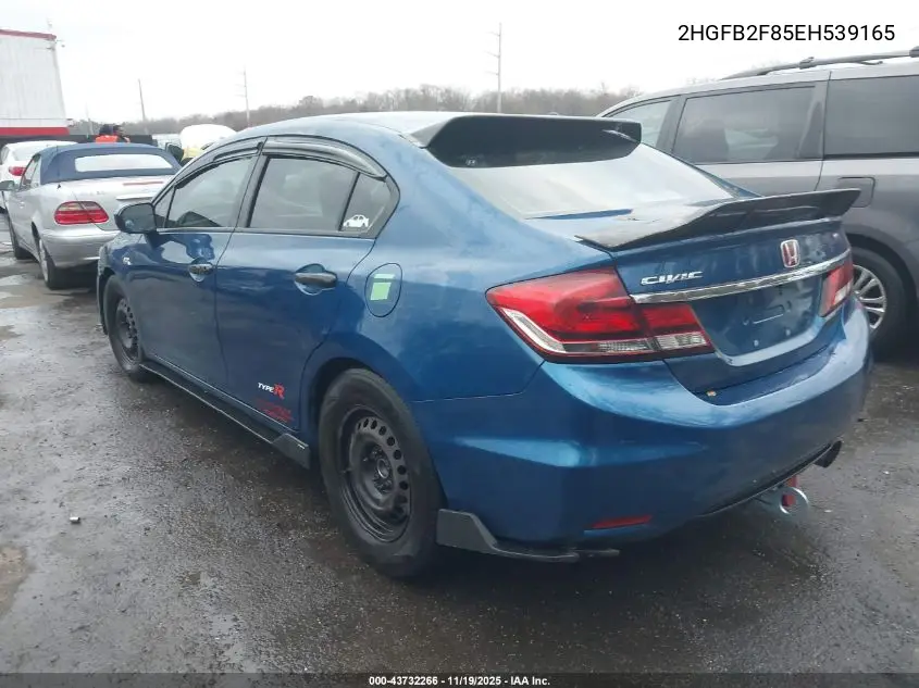 2HGFB2F85EH539165 2014 Honda Civic Ex
