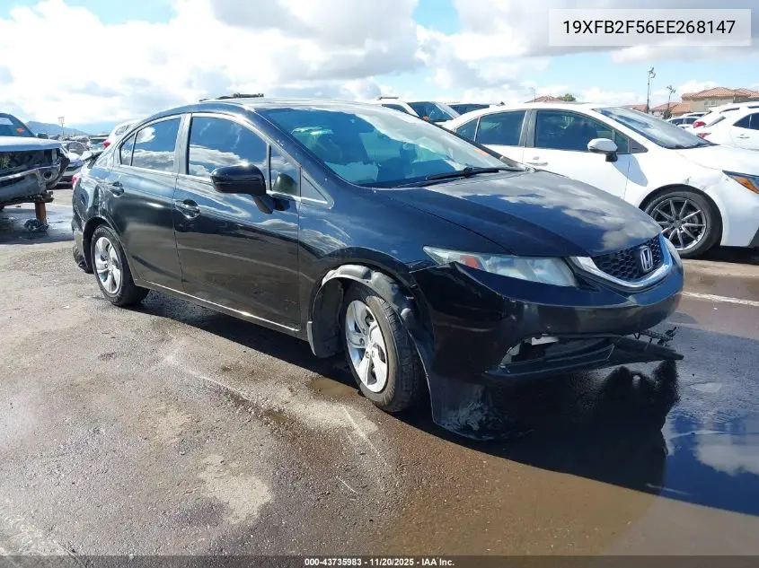 19XFB2F56EE268147 2014 Honda Civic Lx