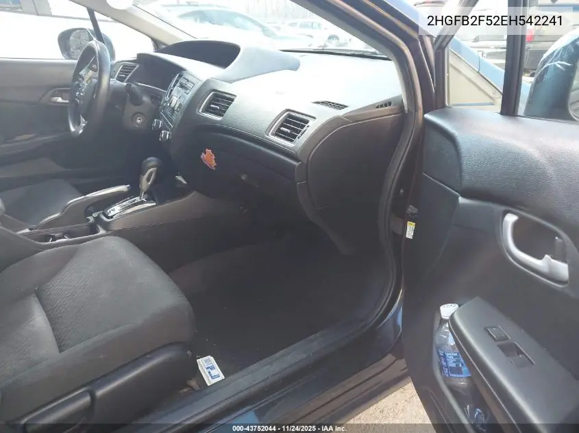 2HGFB2F52EH542241 2014 Honda Civic Lx