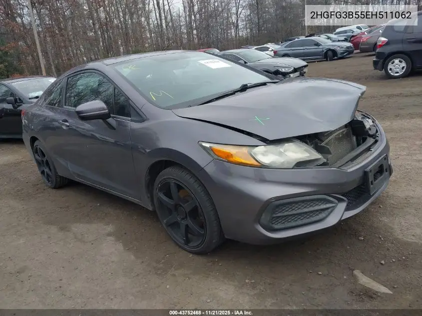 2HGFG3B55EH511062 2014 Honda Civic Lx