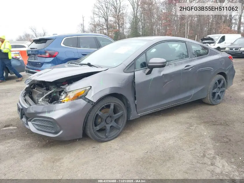 2HGFG3B55EH511062 2014 Honda Civic Lx