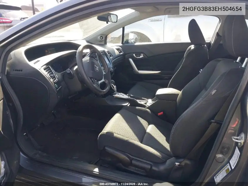 2HGFG3B83EH504654 2014 Honda Civic Ex