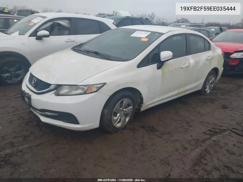 19XFB2F59EE035444 2014 Honda Civic Lx