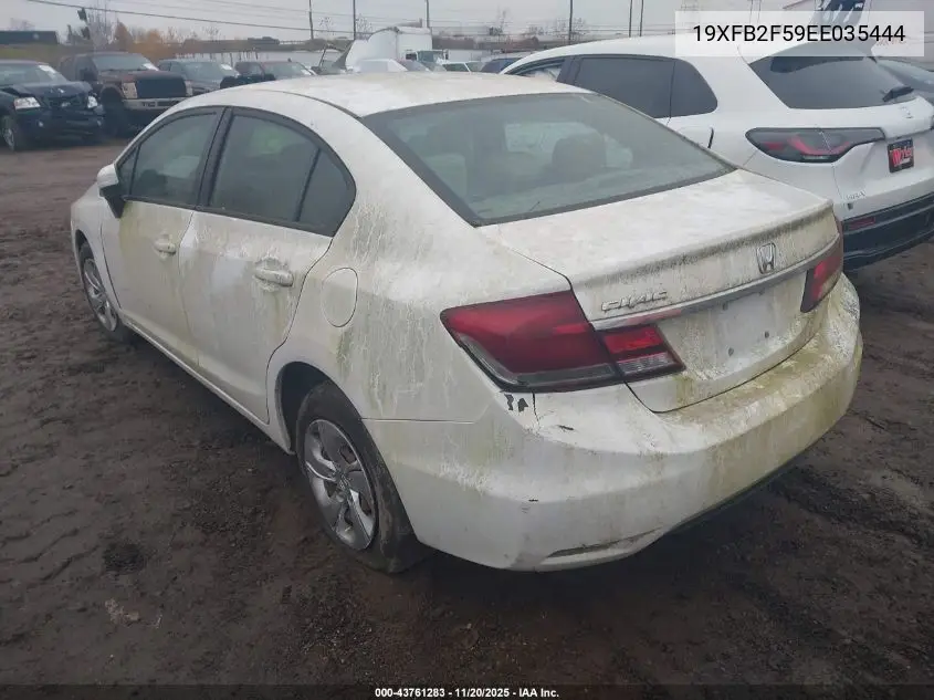19XFB2F59EE035444 2014 Honda Civic Lx