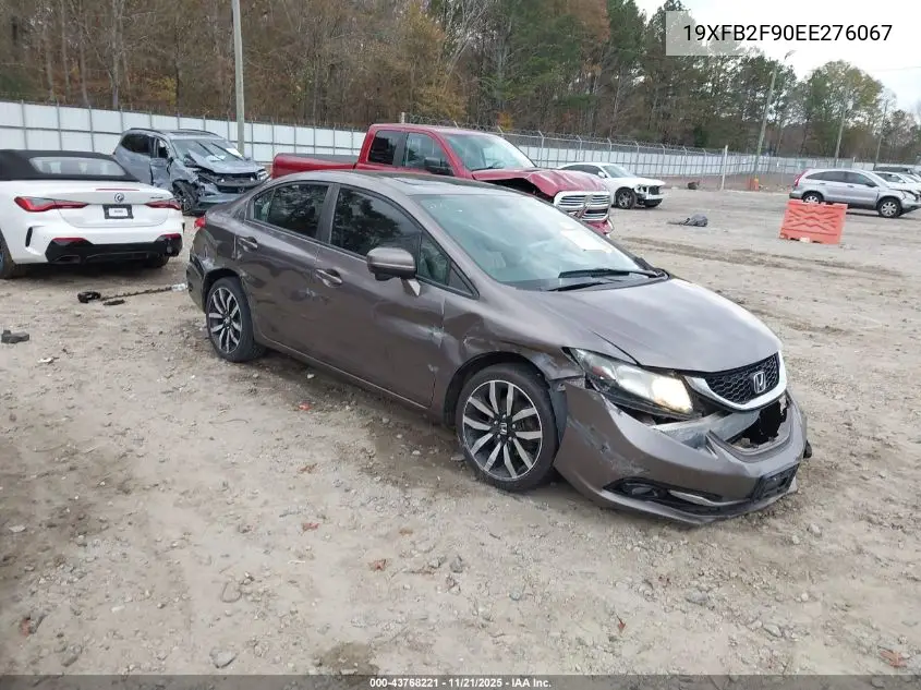 19XFB2F90EE276067 2014 Honda Civic Ex-L