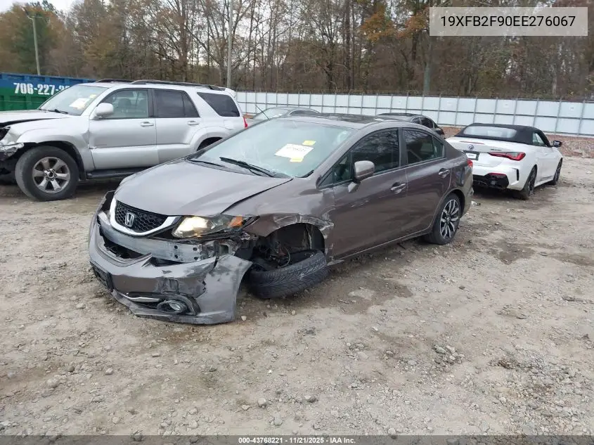 19XFB2F90EE276067 2014 Honda Civic Ex-L