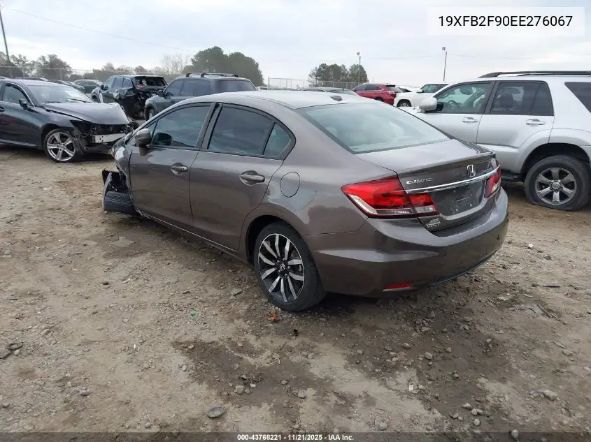 19XFB2F90EE276067 2014 Honda Civic Ex-L