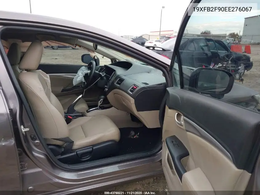 19XFB2F90EE276067 2014 Honda Civic Ex-L